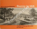 Book cover of Surrey in 1815 - A picture of Surrey life in 1815 by LOCK, A.H.